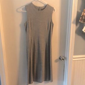 EUC Fitted gray dress